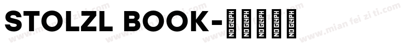 STOLZL BOOK字体转换